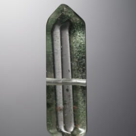 Crystal-Green-Single-point Rectangle Block-35mm