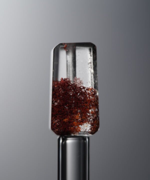 Crystal-Red-Rectangle Block-14mm