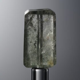 Crystal-Green-Rectangle Plaque-17mm