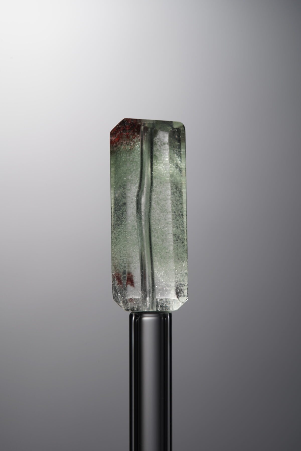 Crystal-Red&Green-Rectangle Plaque-23mm - Image 3