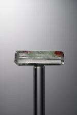 Crystal-Red&Green-Rectangle Plaque-23mm - Image 4