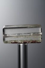 Crystal-Red&Green-Rectangle Plaque-20mm - Image 2