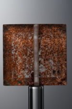 Crystal-Red-Rectangle Plaque-20mm