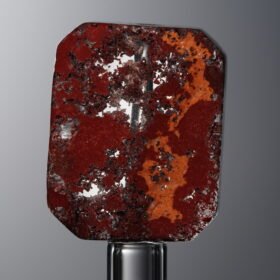 Crystal-Red-Rectangle Plaque-18mm