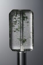 Crystal-Green-Rectangle Plaque-22mm