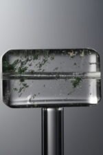 Crystal-Green-Rectangle Plaque-22mm - Image 2