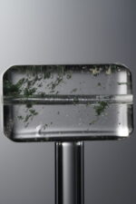 Crystal-Green-Rectangle Plaque-22mm - Image 2