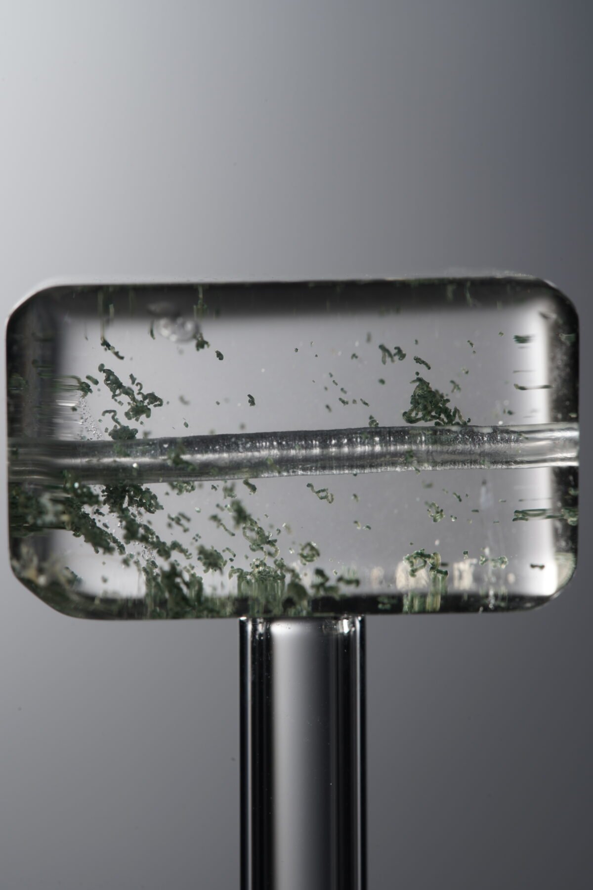 Crystal-Green-Rectangle Plaque-22mm - Image 4