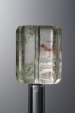Crystal-Red&Green-Rectangle Plaque-18mm