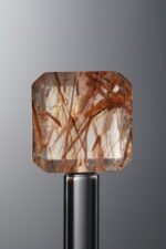 Crystal-Gold&Brown-Cube-14mm - Image 2