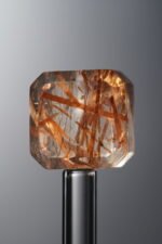 Crystal-Gold&Brown-Cube-14mm