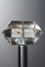 Crystal-Gold&Brown-Double-point Rectangle Block-22mm