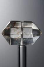 Crystal-Gold&Brown-Double-point Rectangle Block-22mm - Image 4