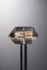 Crystal-Gold&Brown-Double-point Rectangle Block-23mm