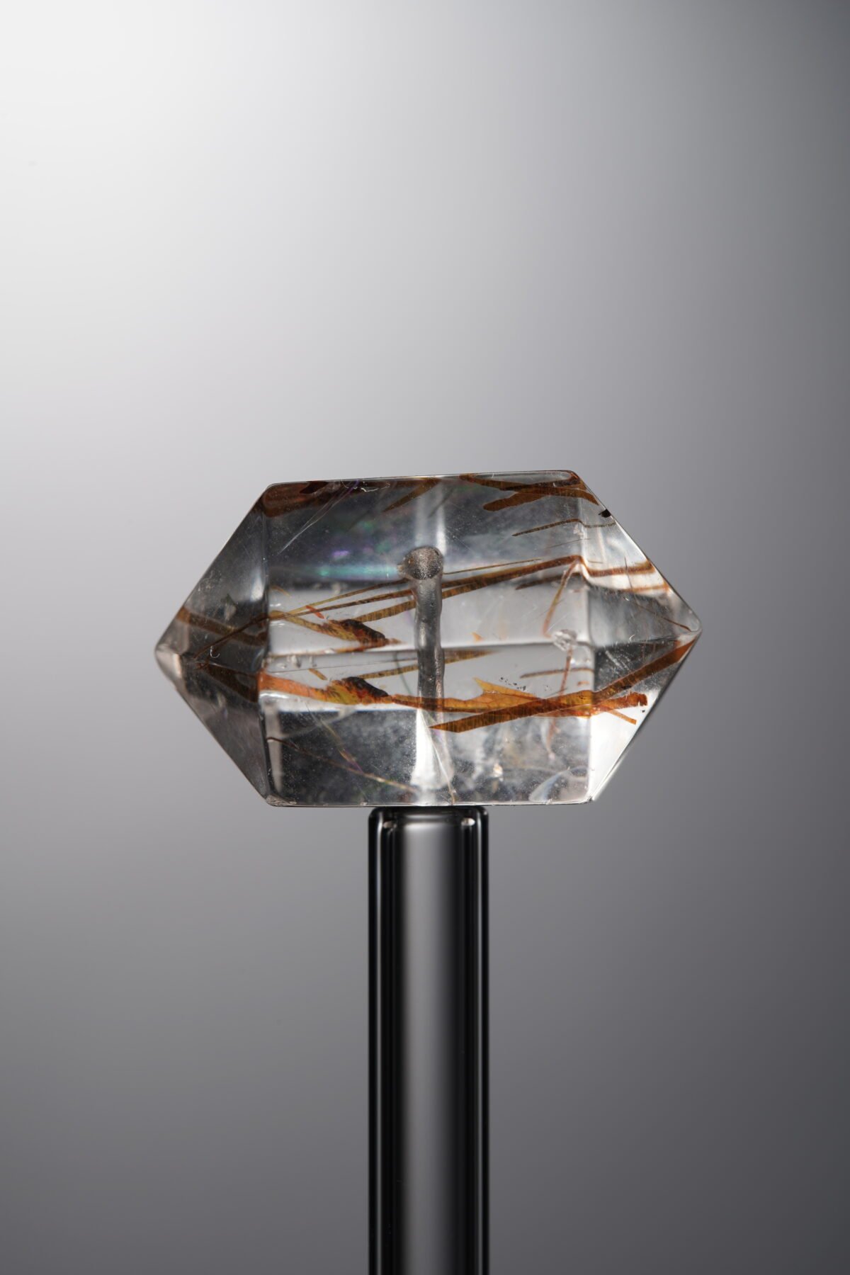 Crystal-Gold&Brown-Double-point Rectangle Block-23mm - Image 4