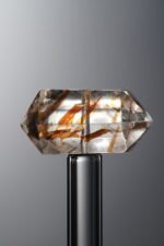 Crystal-Gold&Brown-Double-point Rectangle Block-19mm - Image 4