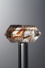 Crystal-Gold&Brown-Double-point Rectangle Block-19mm - Image 2
