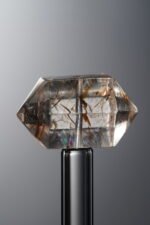 Crystal-Gold&Brown-Double-point Rectangle Block-19mm