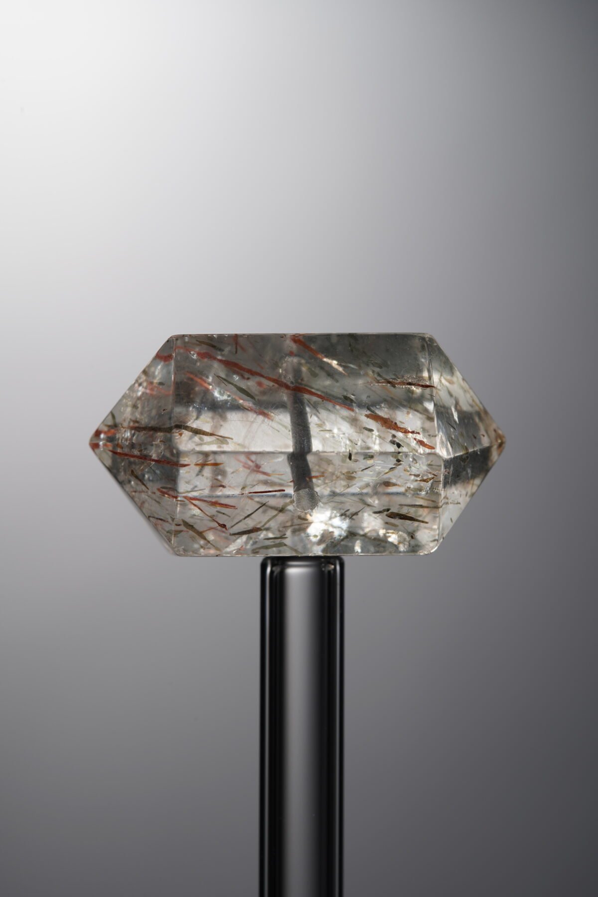 Crystal-Gold&Brown-Double-point Rectangle Block-24mm - Image 2