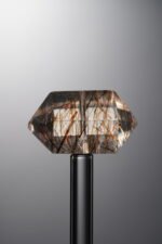 Crystal-Gold&Brown-Double-point Rectangle Block-24mm - Image 3