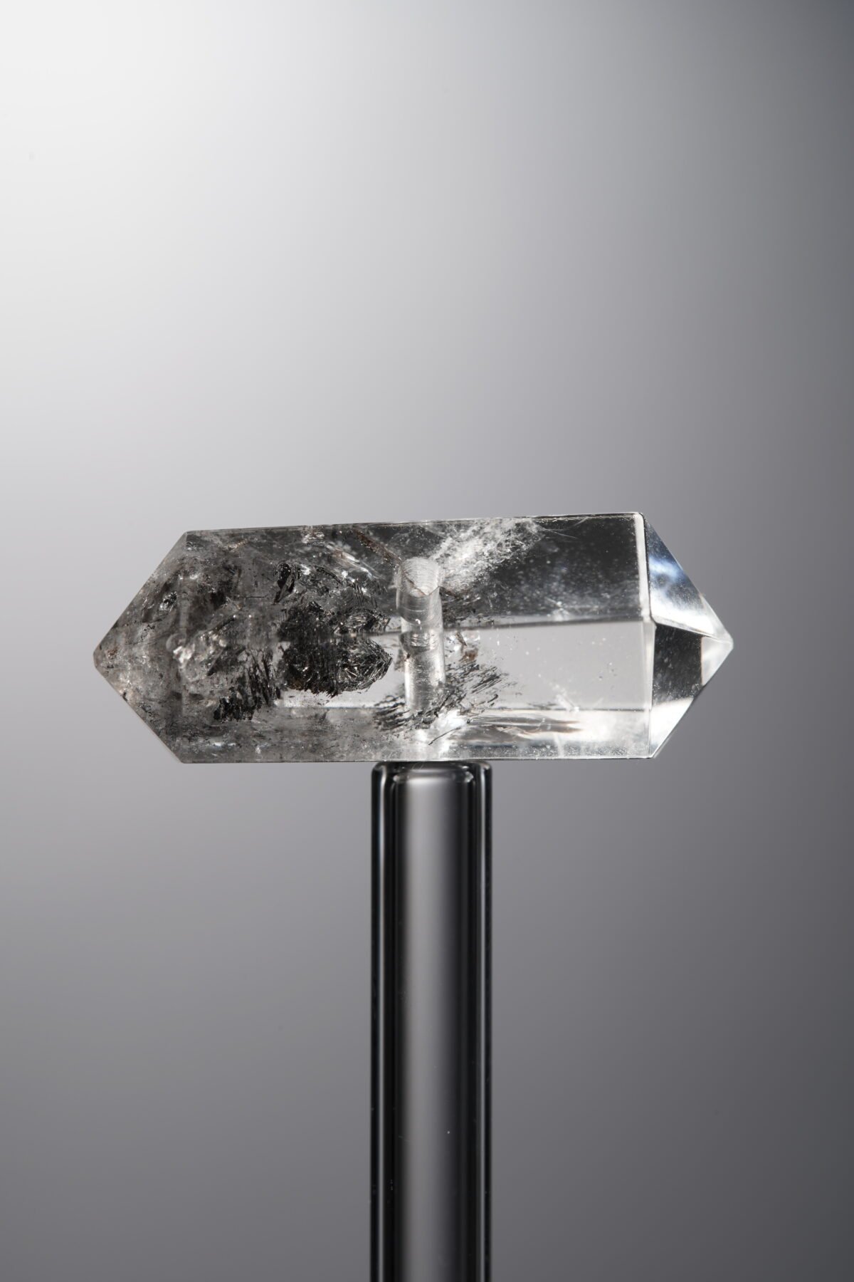 Crystal-White&Black-Double-point Rectangle Block-26mm - Image 3