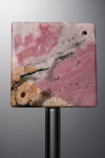 Rhodonite-Pink-Butterfly Square Plaque-29mm - Image 3
