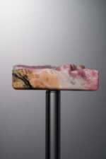 Rhodonite-Pink-Butterfly Square Plaque-29mm - Image 2
