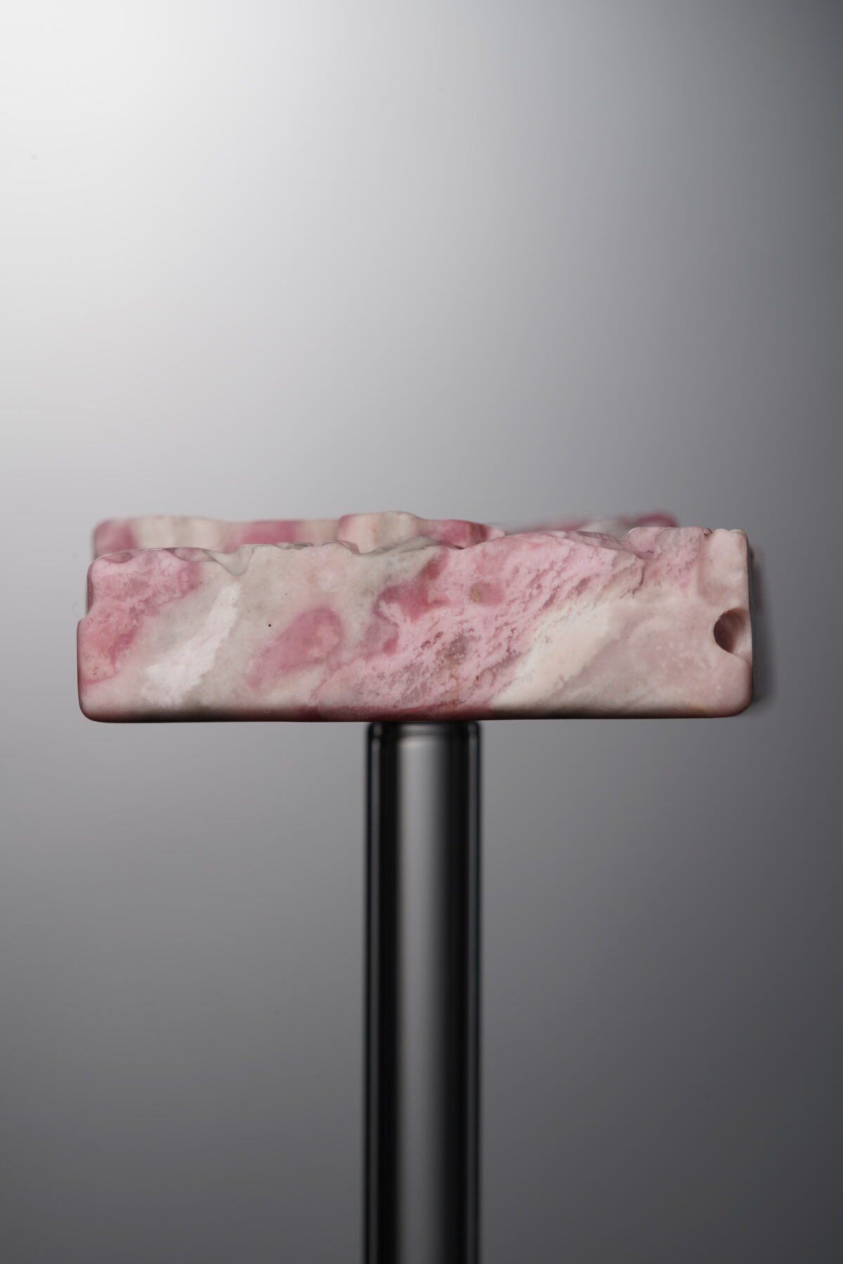 Rhodonite-Pink-Butterfly Square Plaque-29mm - Image 4