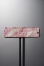 Rhodonite-Pink-Butterfly Square Plaque-29mm - Image 4