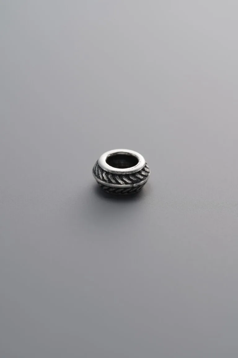 Leaf Pattern Spacer Bead