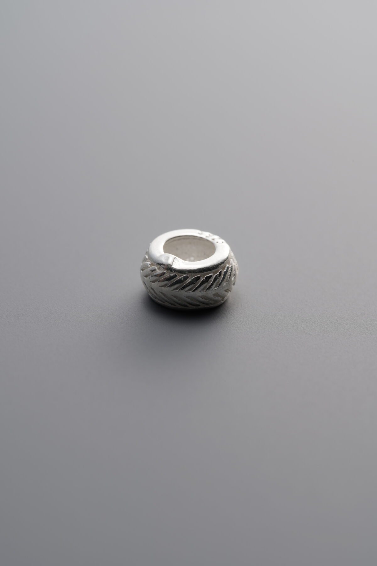Leaf Pattern Spacer Bead