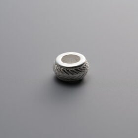 Leaf Pattern Spacer Bead