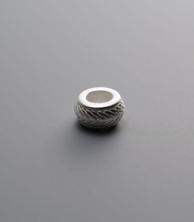 Leaf Pattern Spacer Bead