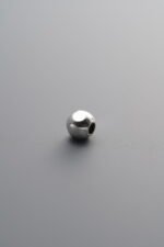 Square Crushed Silver Bead