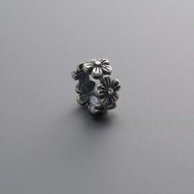 Small Flower Crown Spacer Bead