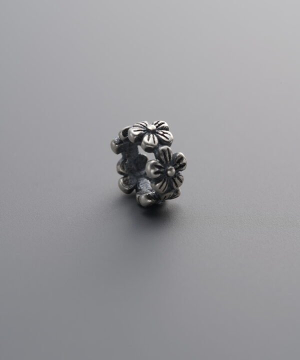 Small Flower Crown Spacer Bead