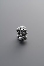 Small Flower Crown Spacer Bead