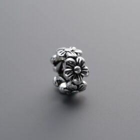 Small Flower Crown Spacer Bead