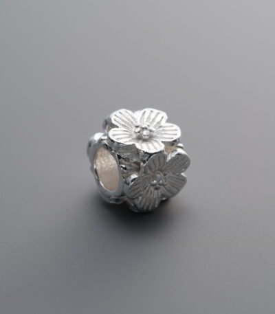 Plum Blossom Four-sided Flower Spacer Bead