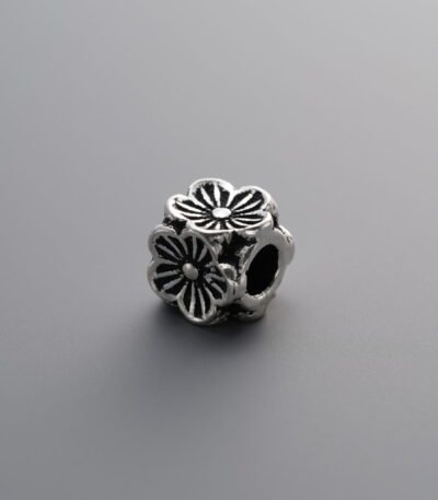 Plum Blossom Four-sided Flower Spacer Bead