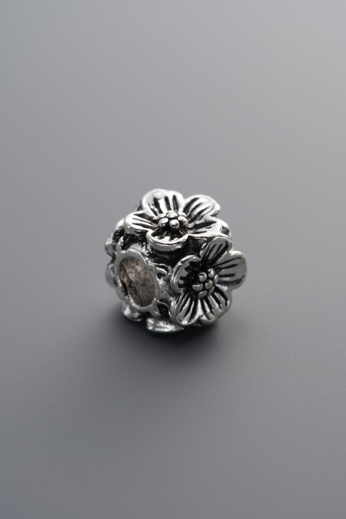 Plum Blossom Four-sided Flower Spacer Bead