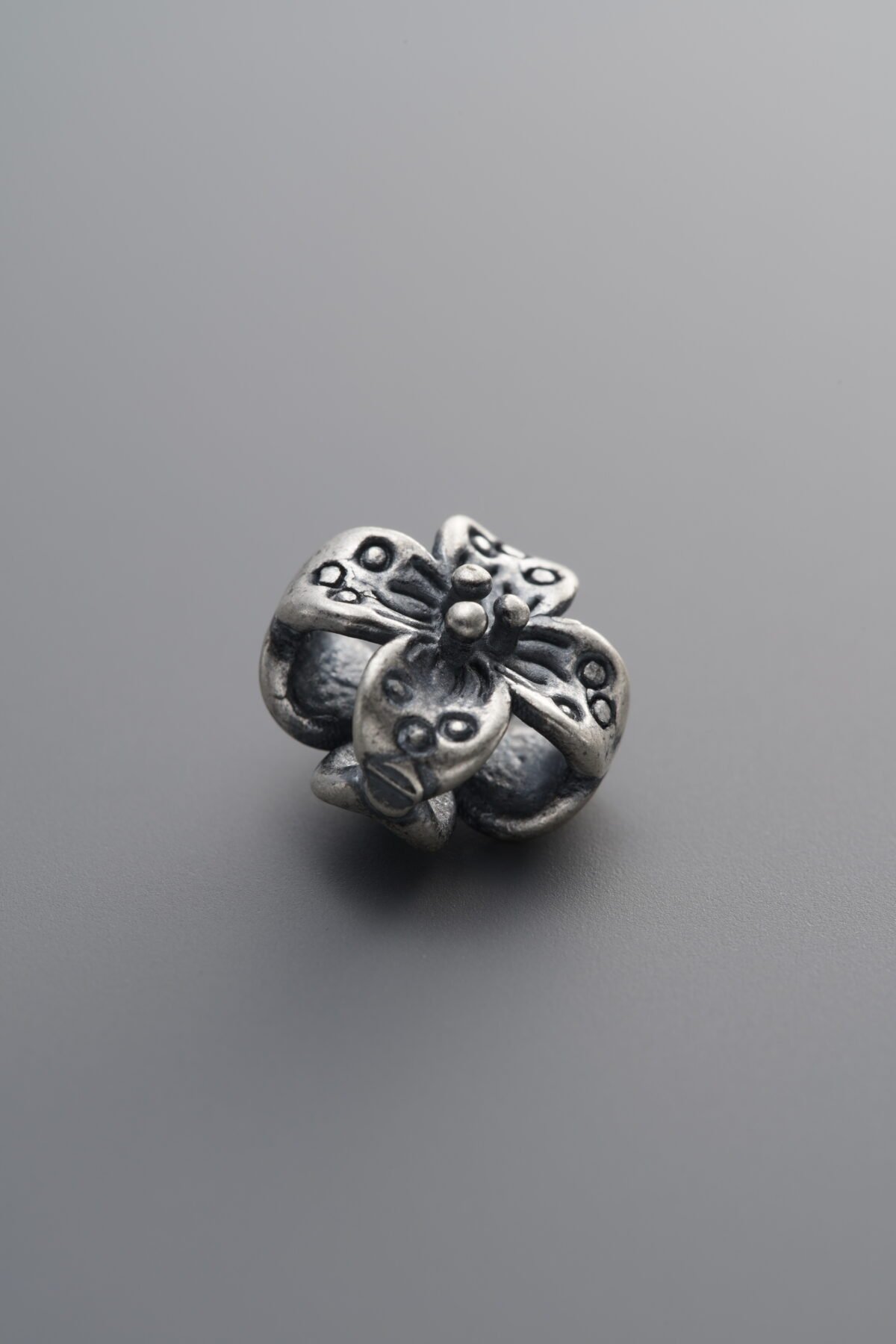 Cross Flower Openwork Spacer Bead