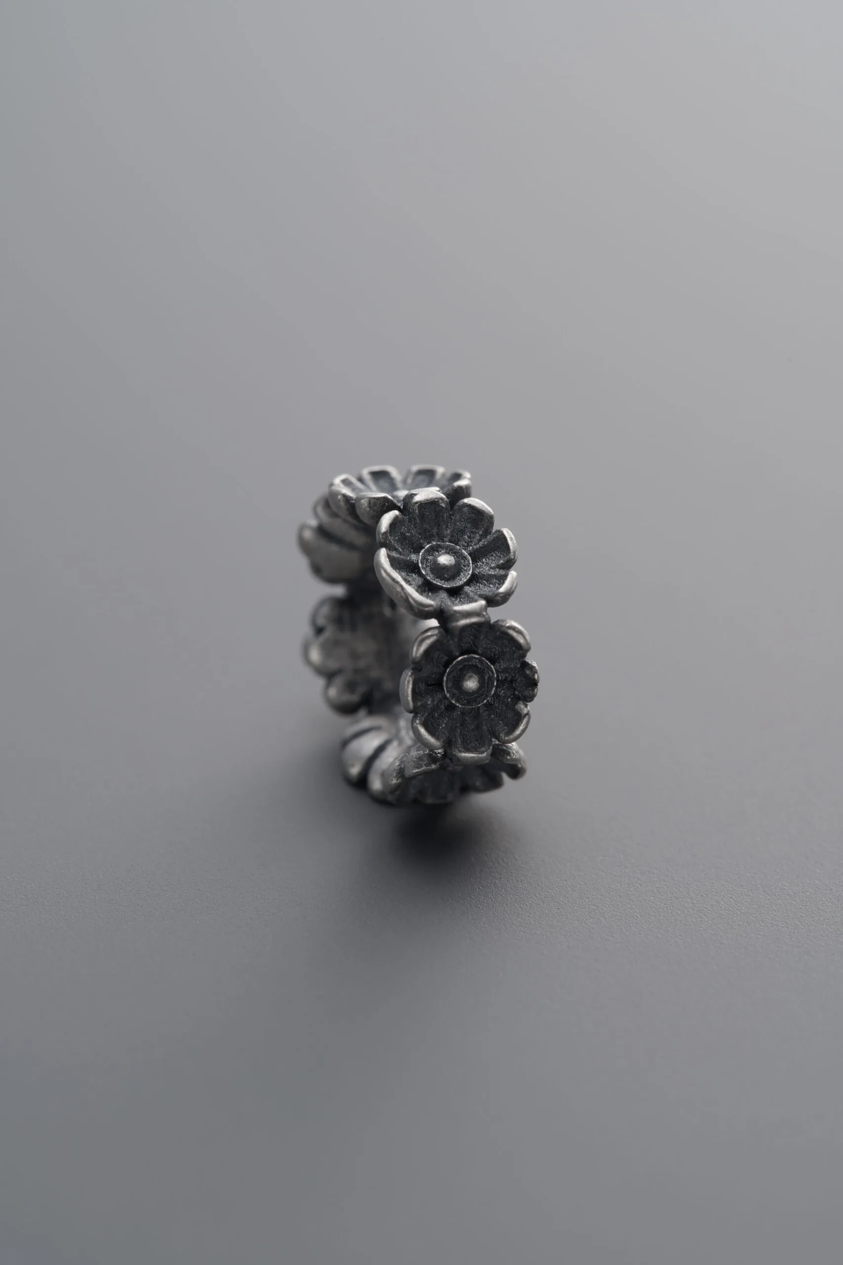 Small Flower Circle Spacer Bead