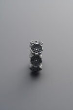 Small Flower Circle Spacer Bead