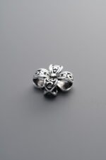 Cross Flower Openwork Spacer Bead