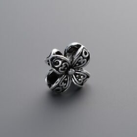 Cross Flower Openwork Spacer Bead