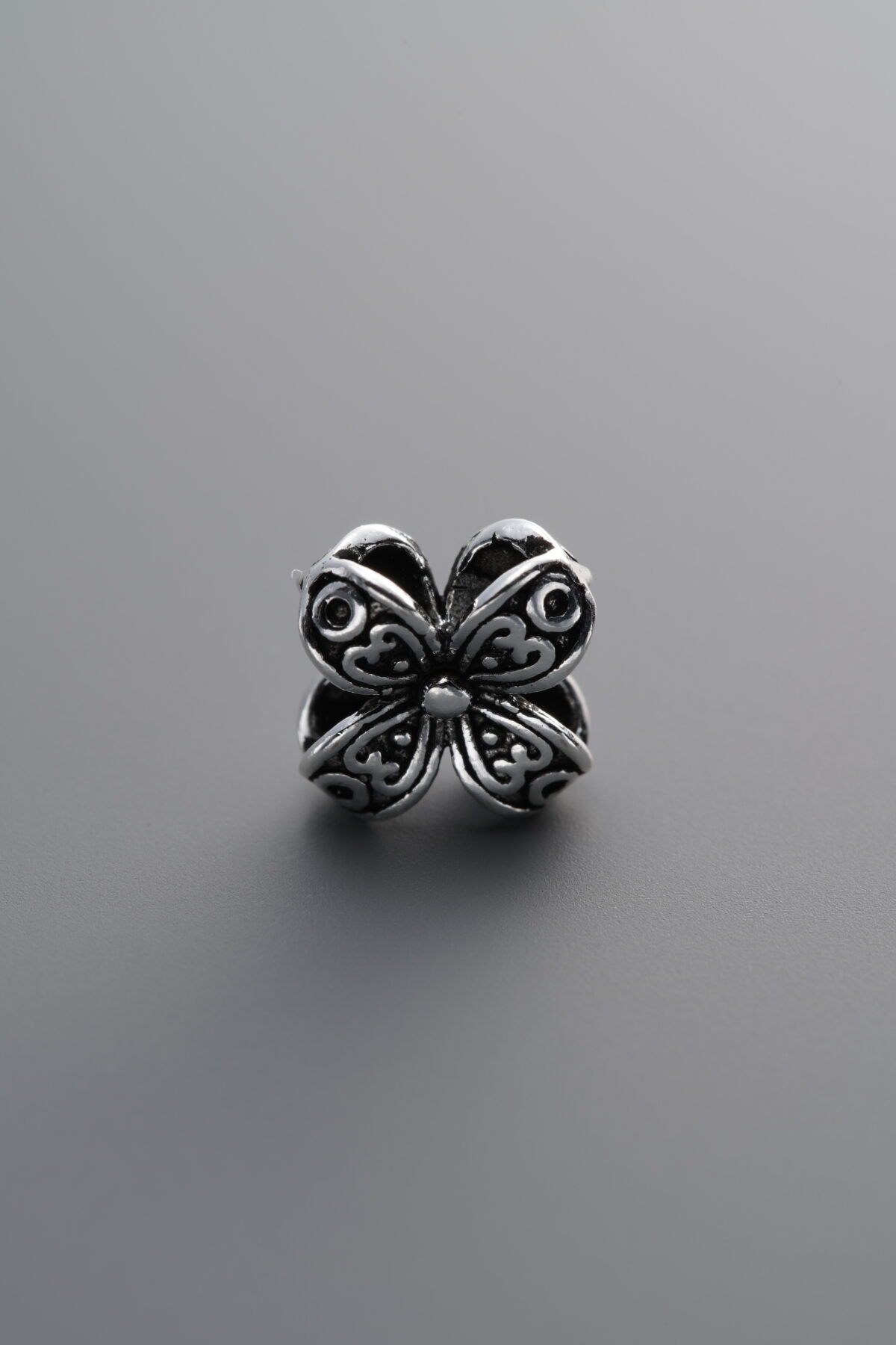Cross Flower Openwork Spacer Bead