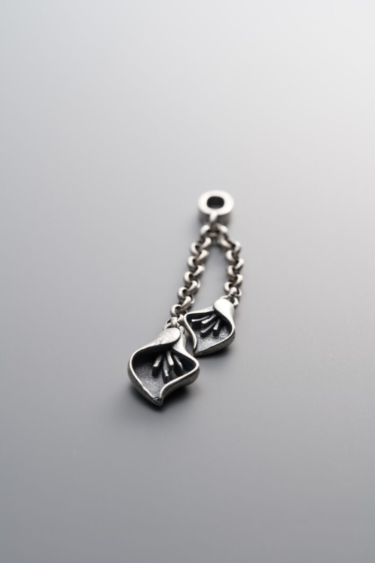 Lily Flower Dangle Charm