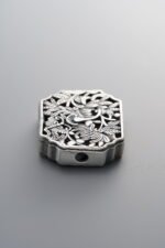 Hollowed-out-carved Square Plate