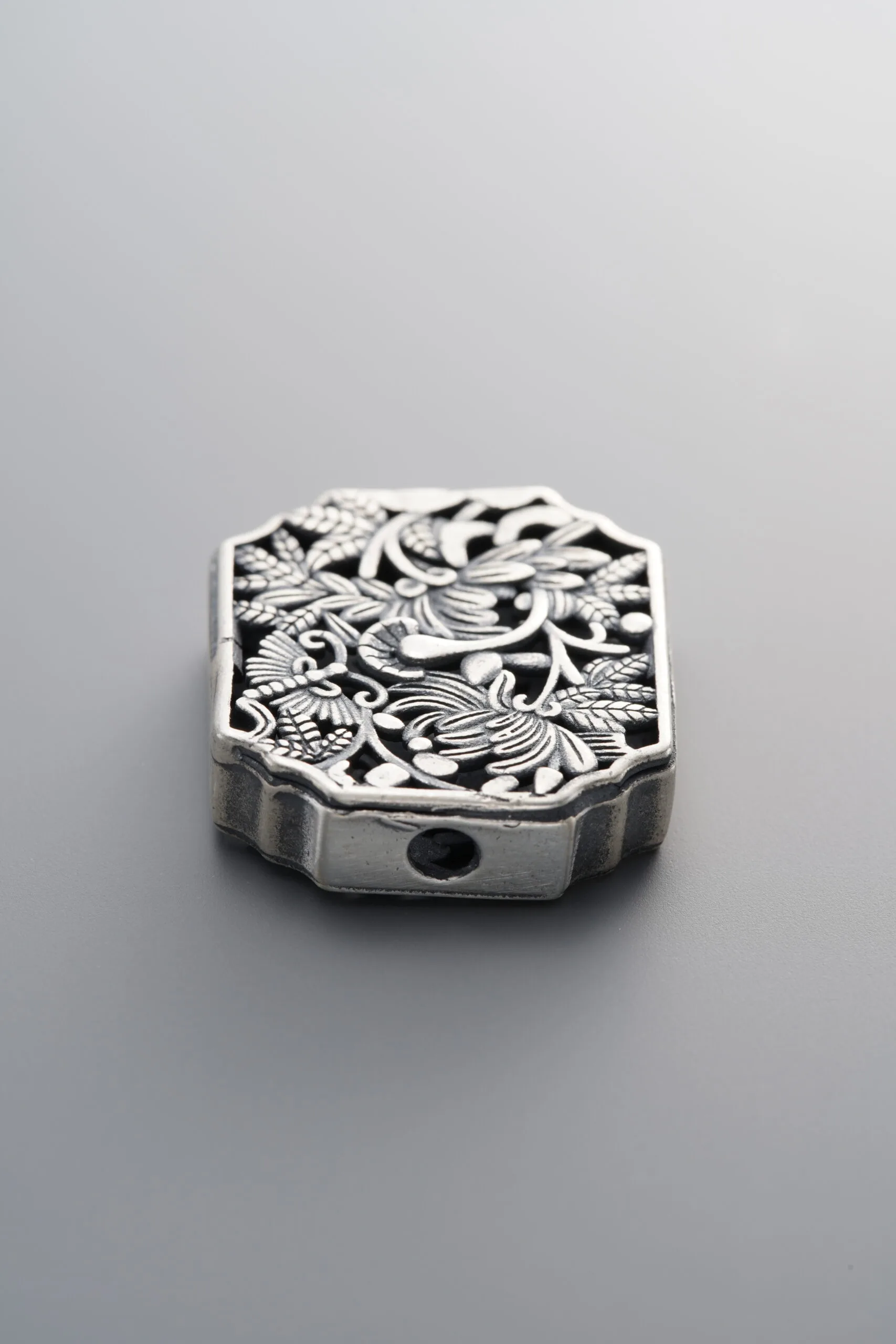 Hollowed-out-carved Square Plate
